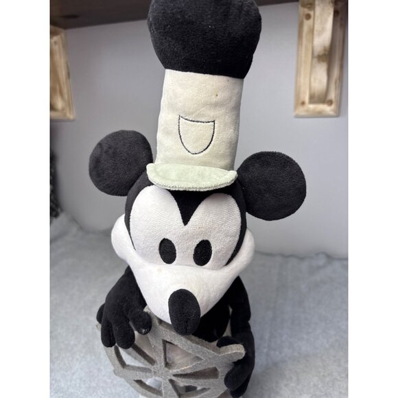 Disney Mickey Mouse 90th Anniversary Steamboat Willie 16" Singing & Moving - Picture 2 of 13